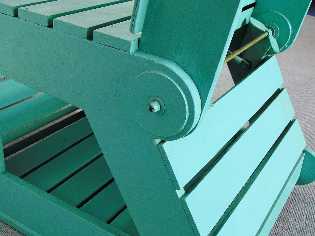 Poltrona da giardino reclinabile, anni '60 1476153