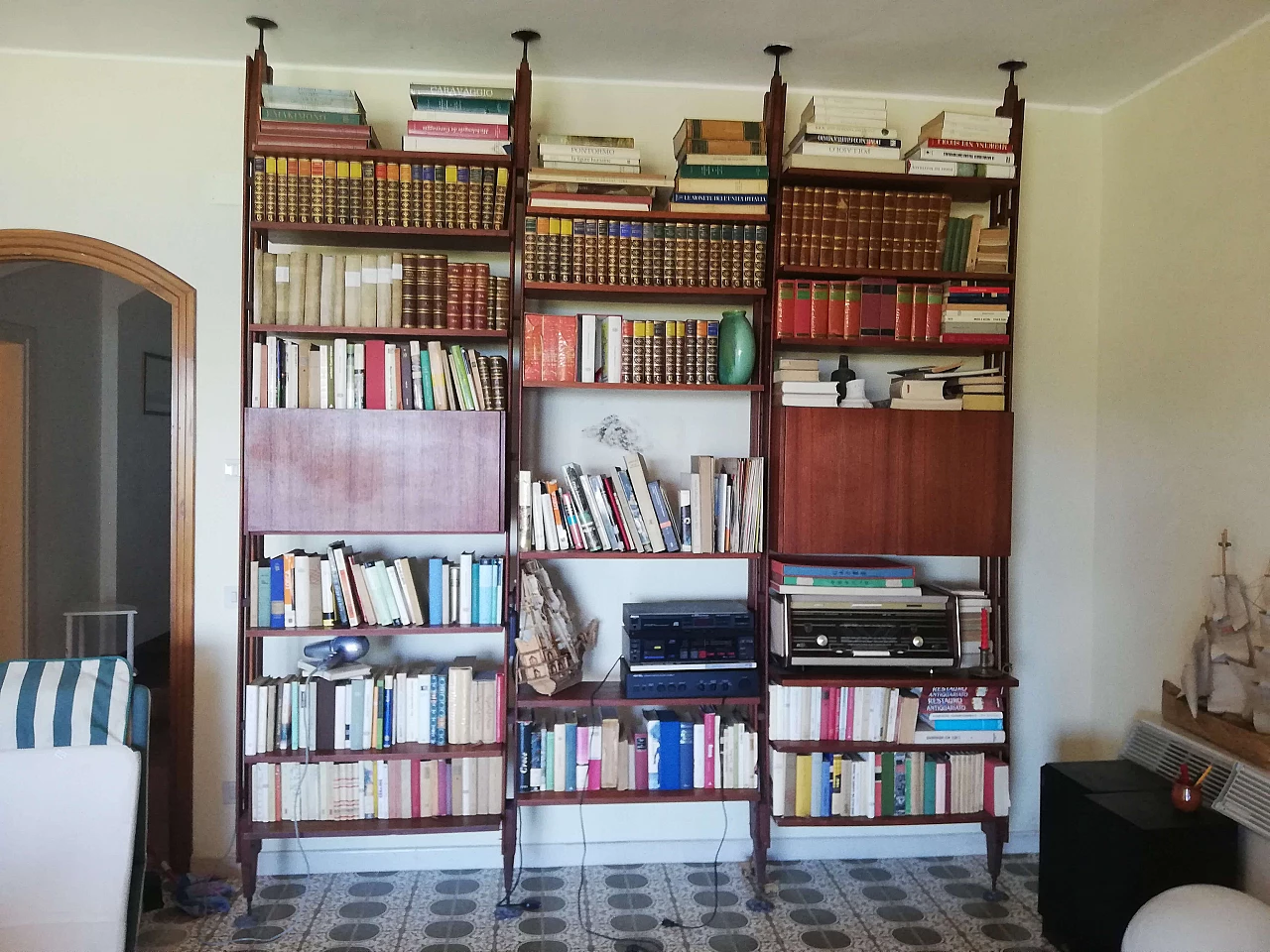 Libreria modulare di Franco Albini, anni '60 1476162