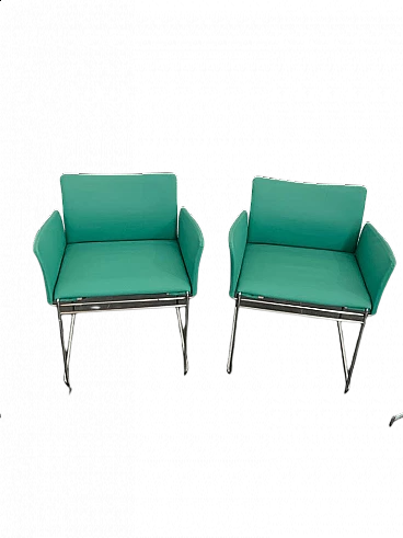 Coppia di poltrone Maja di Takahama per Simon Gavina, anni '80
