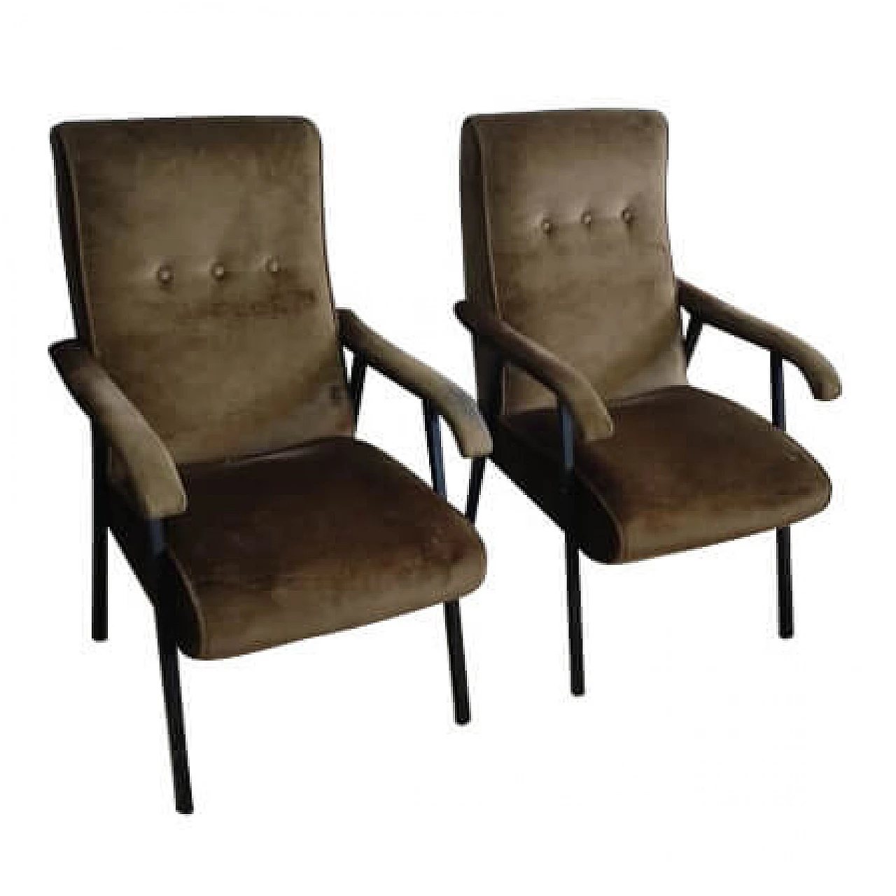 Pair of Design Armchairs 1476227