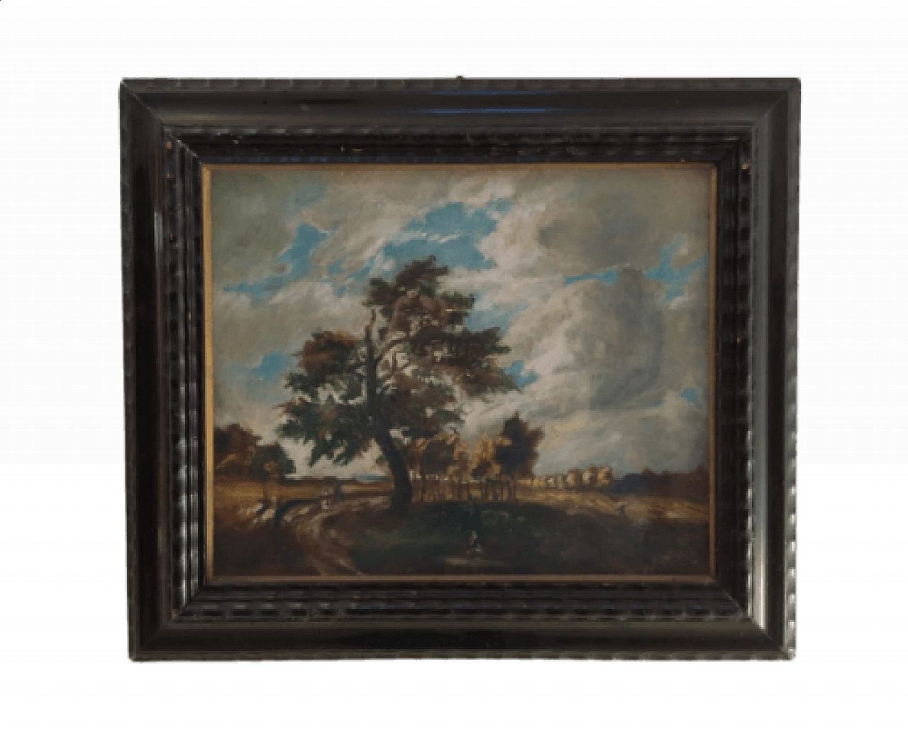 Dipinto a olio su tavola Dopo la pioggia, 1933 1477091