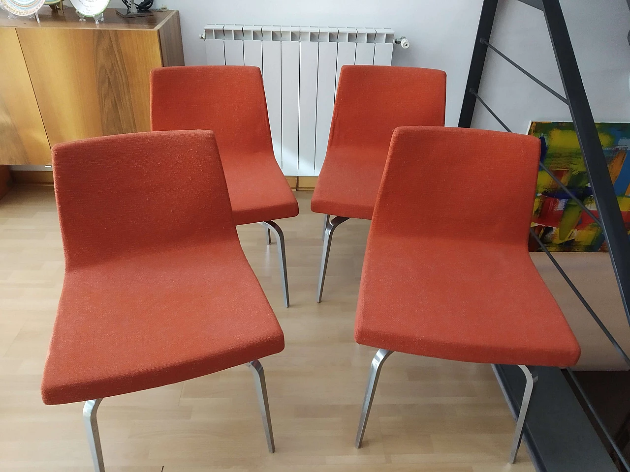 4 Hella Chairs by Mauro Lipparini for MisuraEmme 1477132