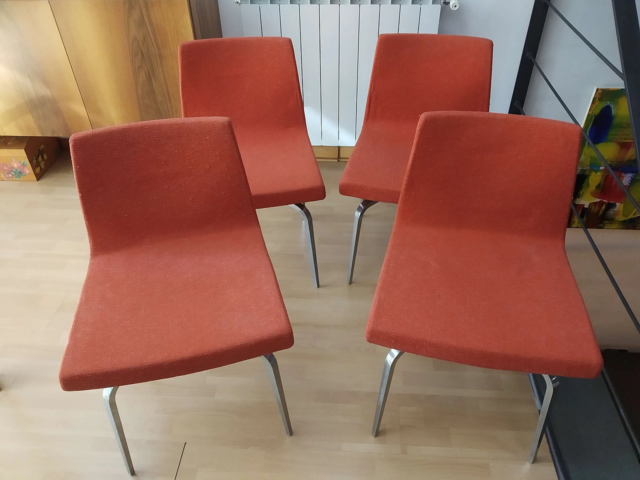 4 Hella Chairs by Mauro Lipparini for MisuraEmme 1477134
