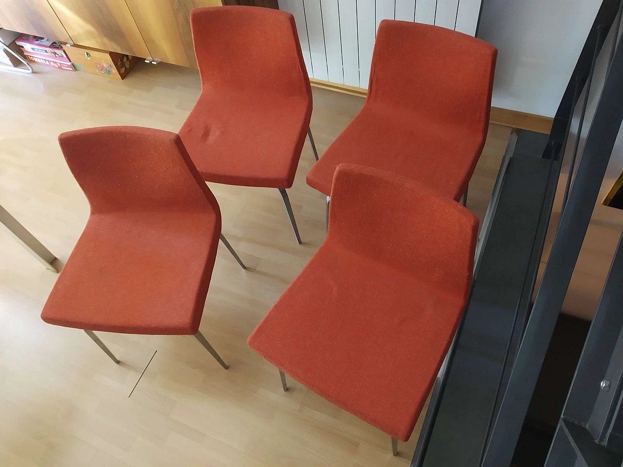 4 Hella Chairs by Mauro Lipparini for MisuraEmme 1477199