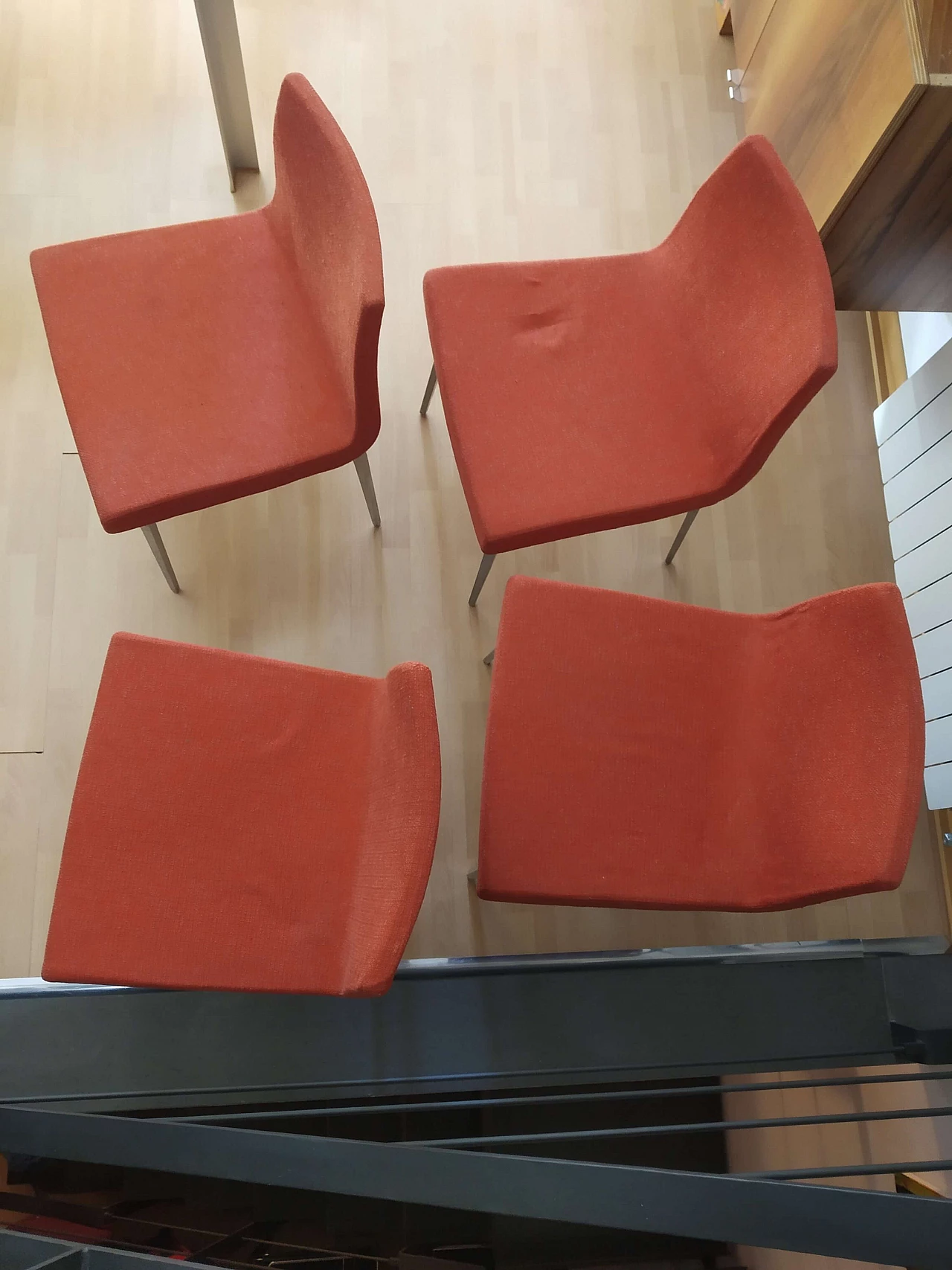 4 Hella Chairs by Mauro Lipparini for MisuraEmme 1477200