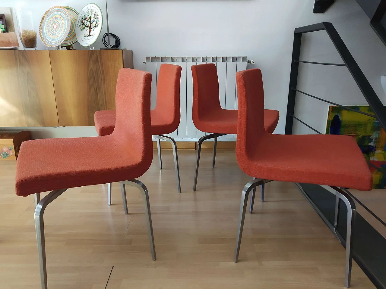 4 Hella Chairs by Mauro Lipparini for MisuraEmme 1477203
