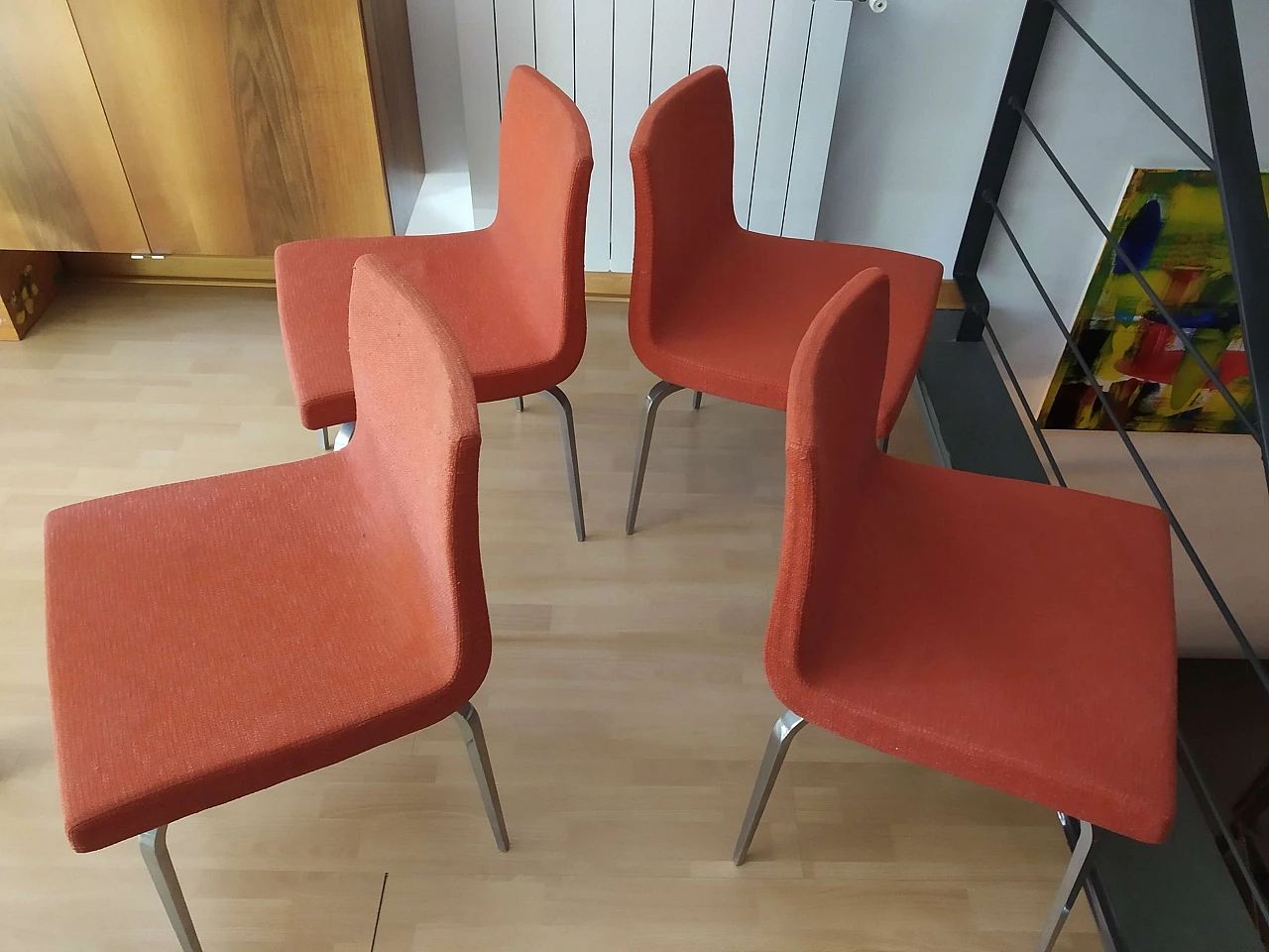 4 Hella Chairs by Mauro Lipparini for MisuraEmme 1477204