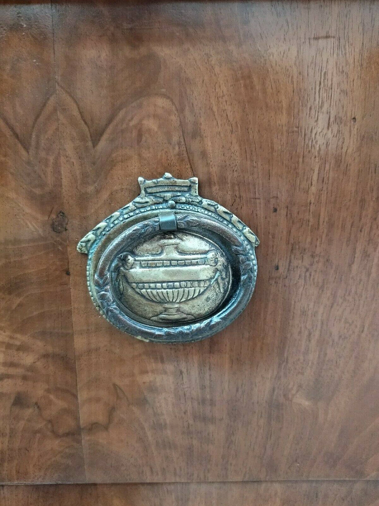 Direttorio flap desk in walnut and bronze, 18th century 1477229