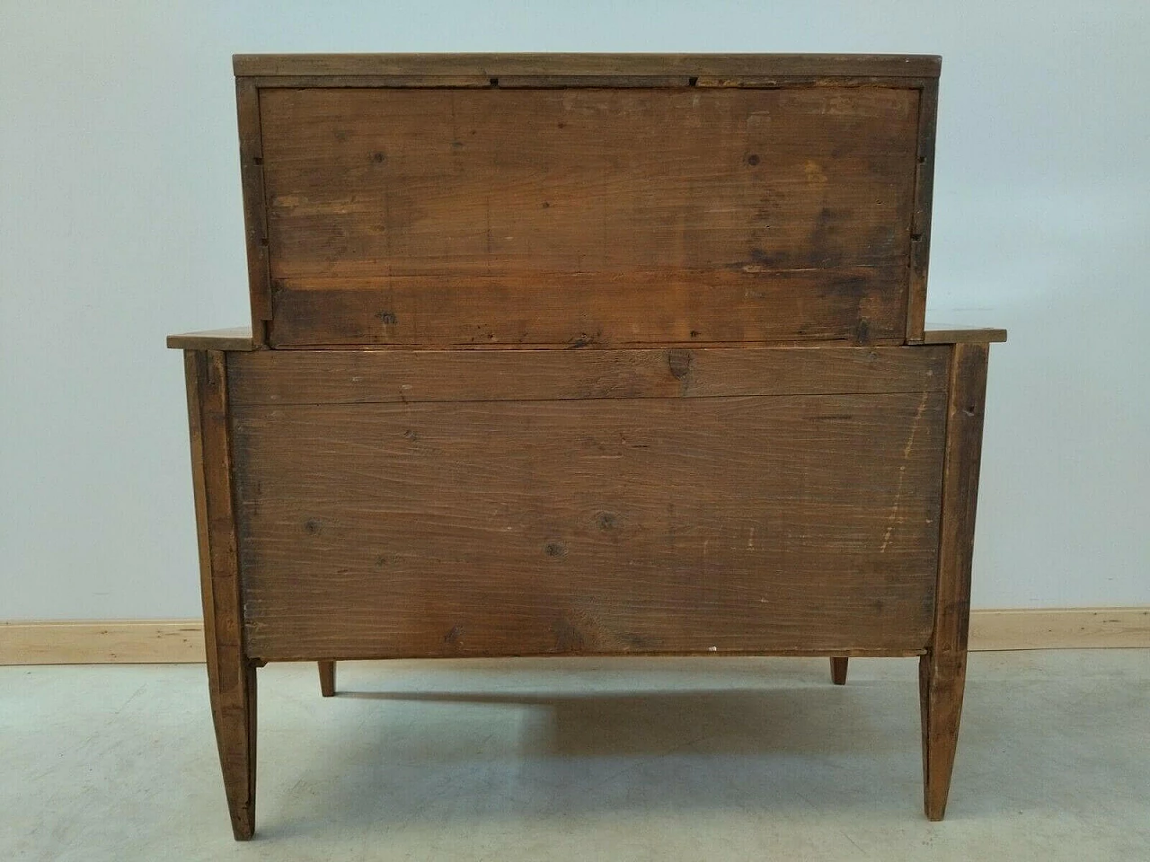 Direttorio flap desk in walnut and bronze, 18th century 1477232