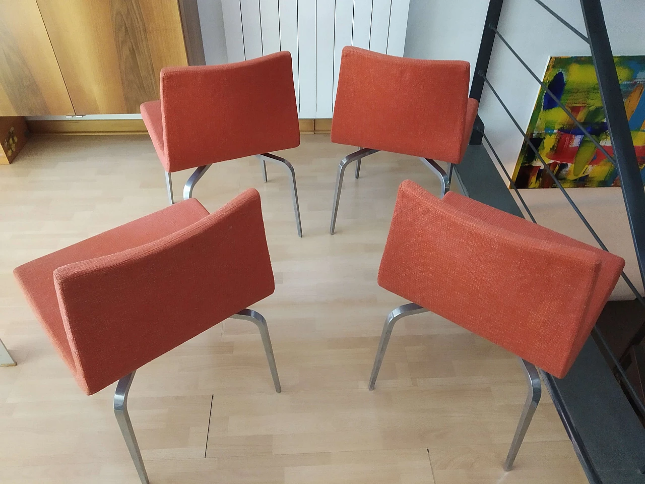 4 Hella Chairs by Mauro Lipparini for MisuraEmme 1477245