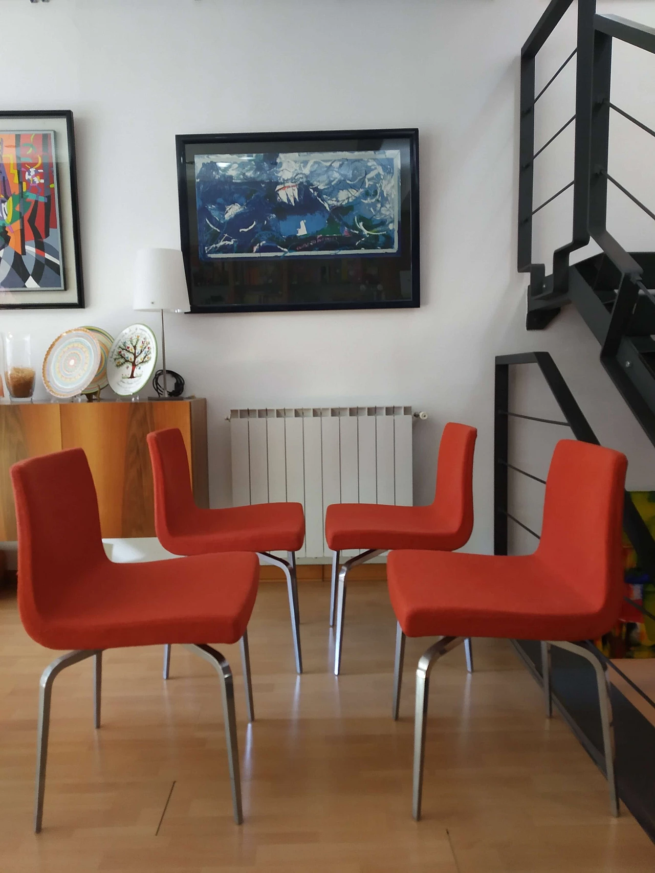 4 Hella Chairs by Mauro Lipparini for MisuraEmme 1477250