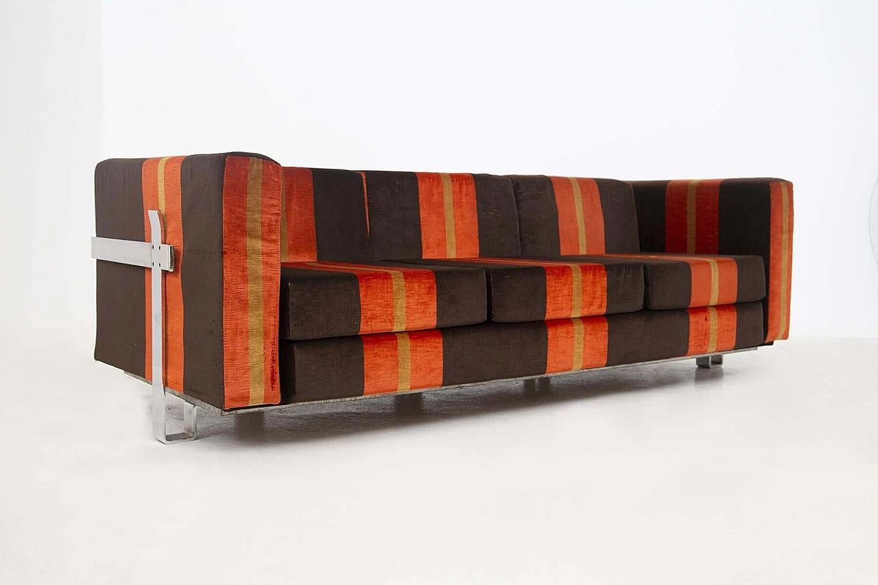 Orange sofa by Luigi Caccia Dominioni for Azucena, 1950s 1477377