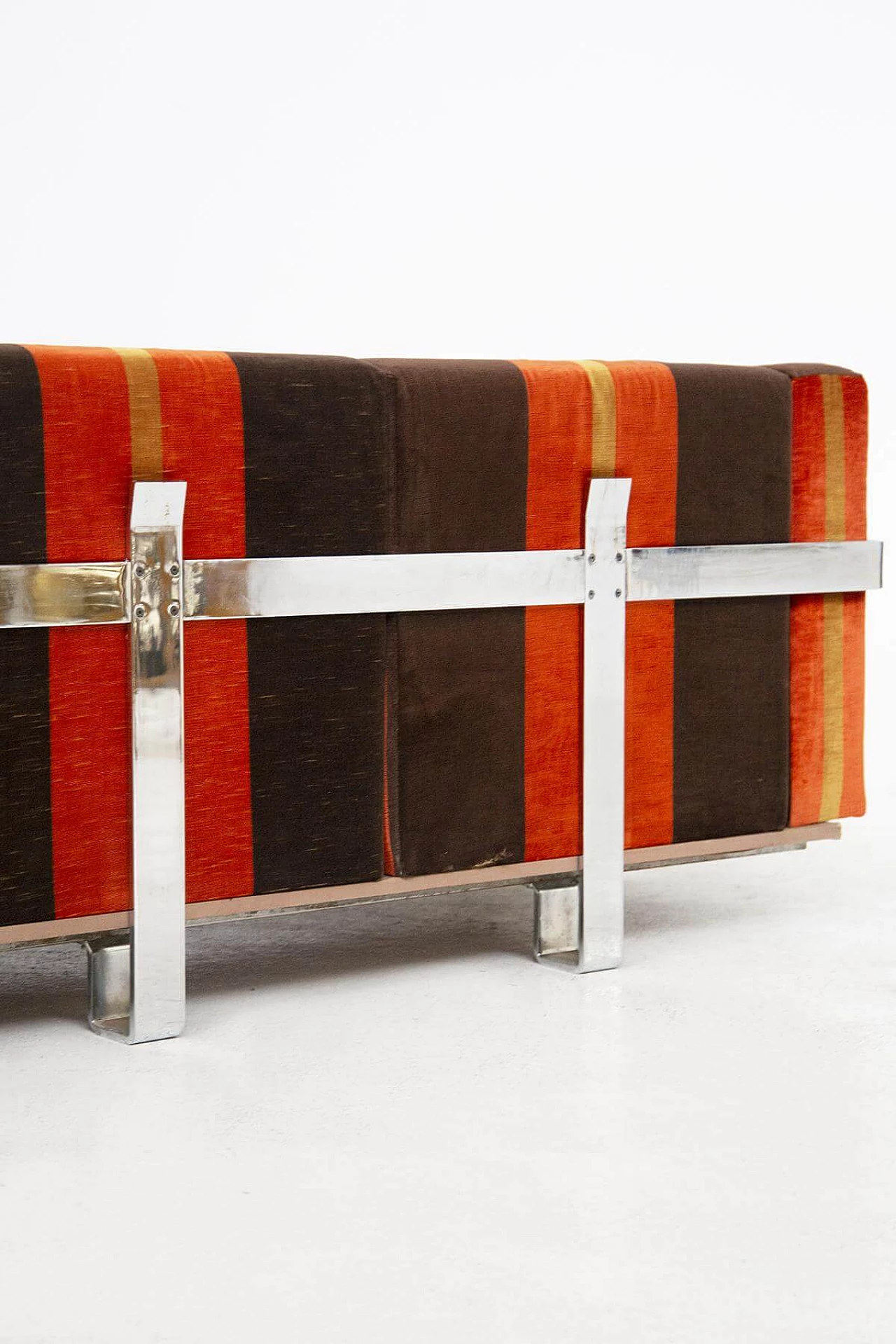 Orange sofa by Luigi Caccia Dominioni for Azucena, 1950s 1477378