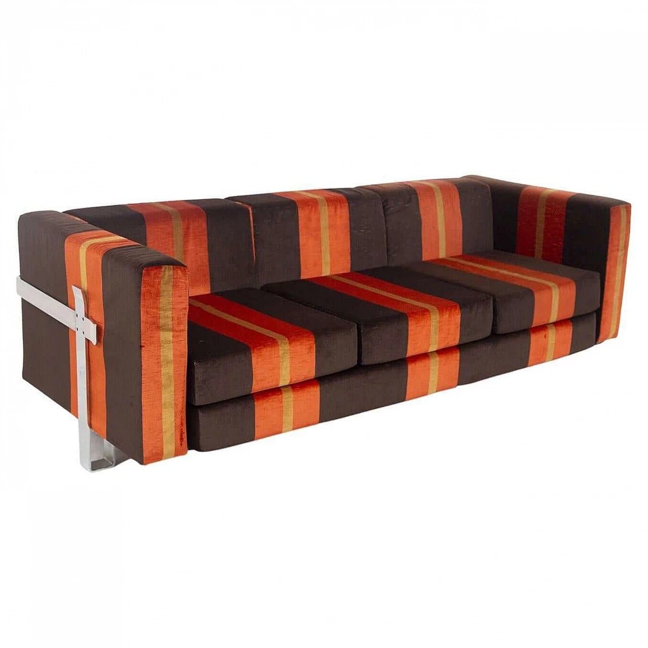Orange sofa by Luigi Caccia Dominioni for Azucena, 1950s 1477387