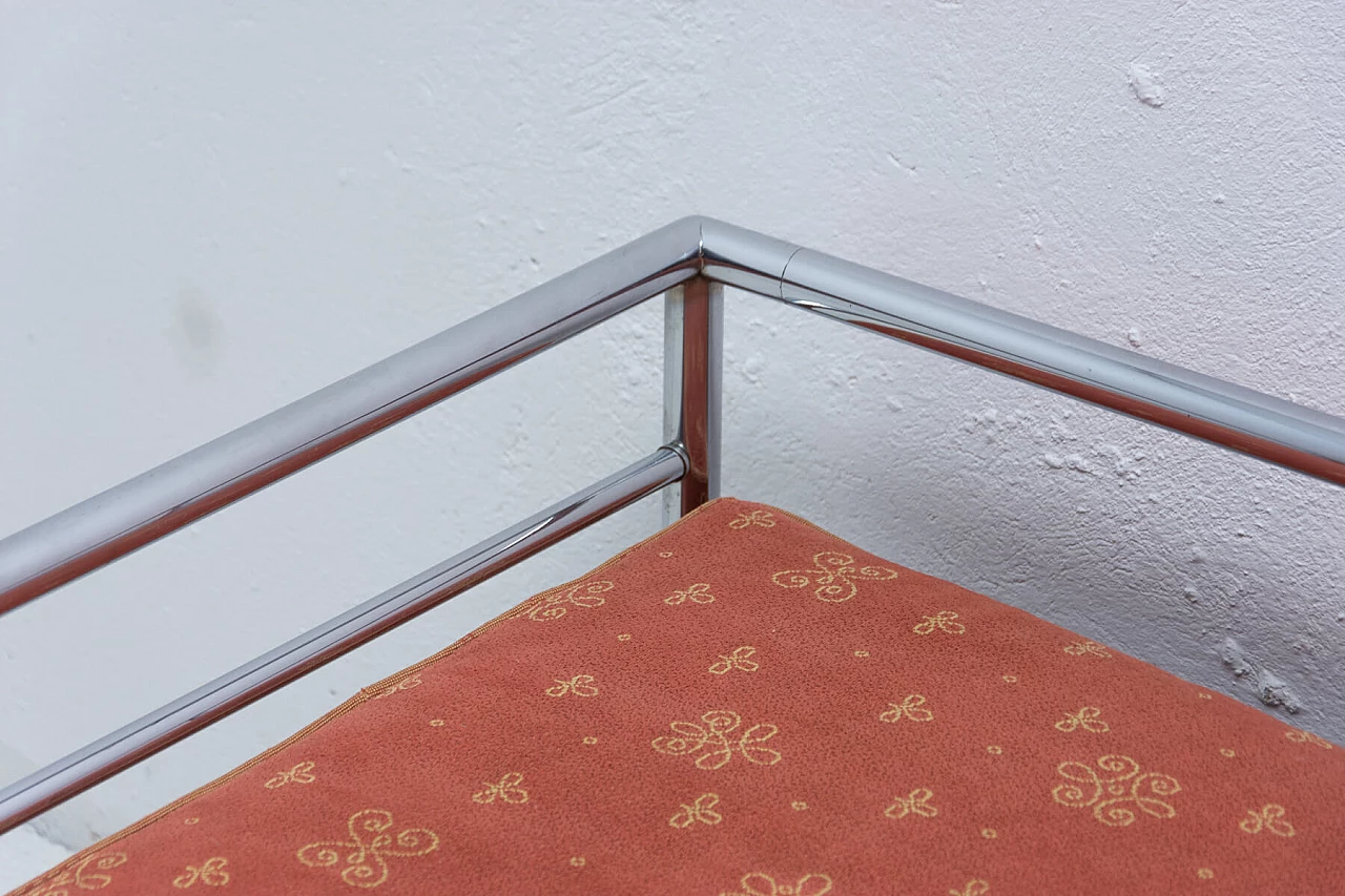 Functionalist chrome sofa bed by Kovona, 1950s 1477471