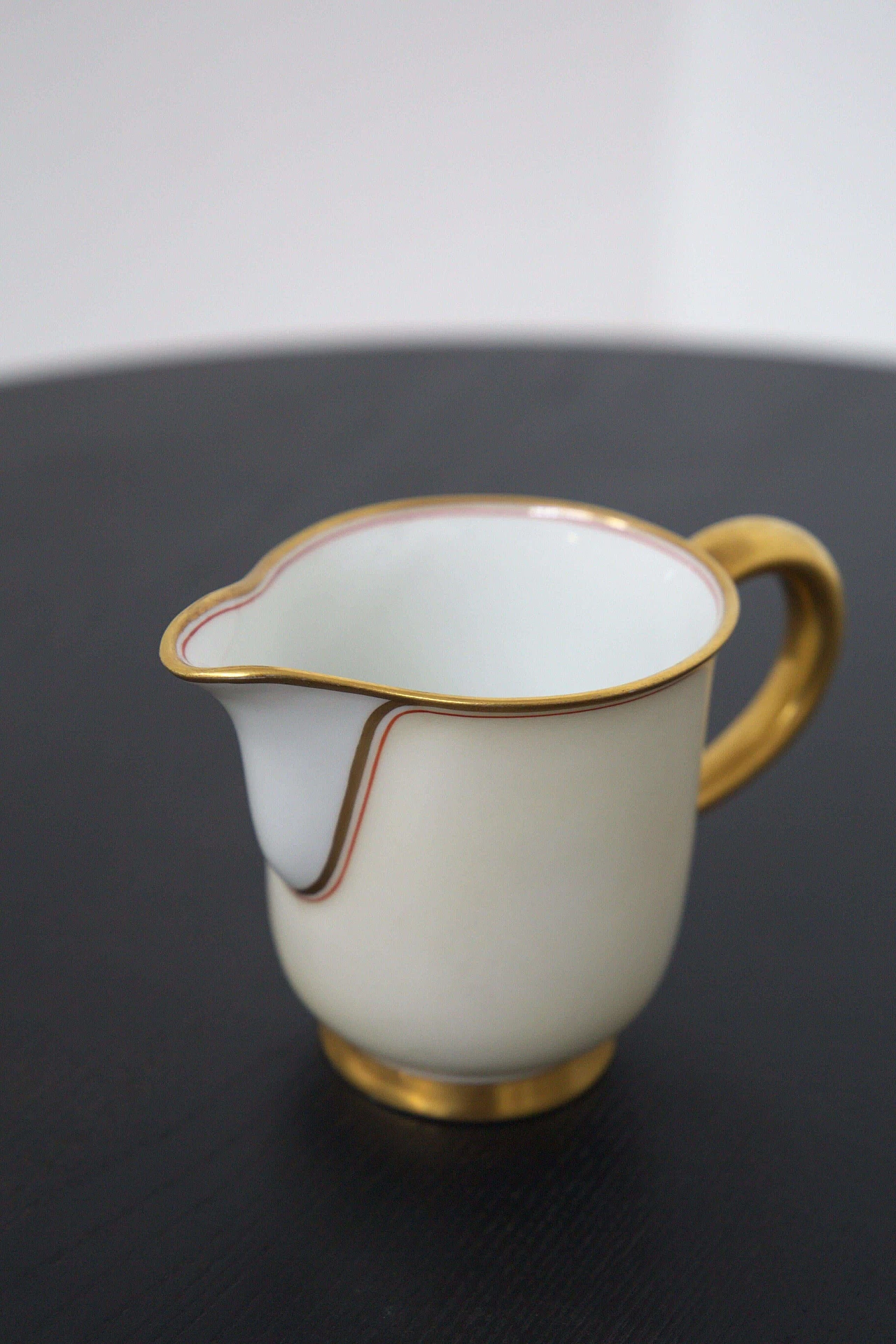 Ceramic and pure gold tea set by Gio Ponti for Ginori, 1930s 1477495