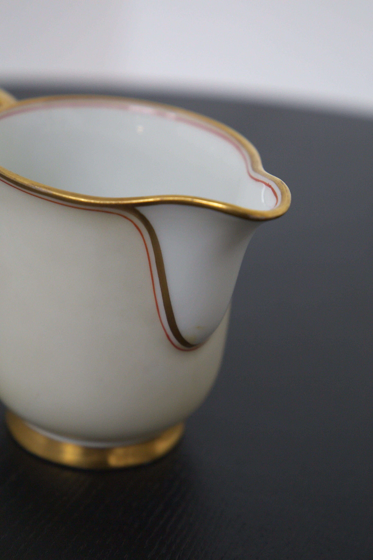 Ceramic and pure gold tea set by Gio Ponti for Ginori, 1930s 1477497