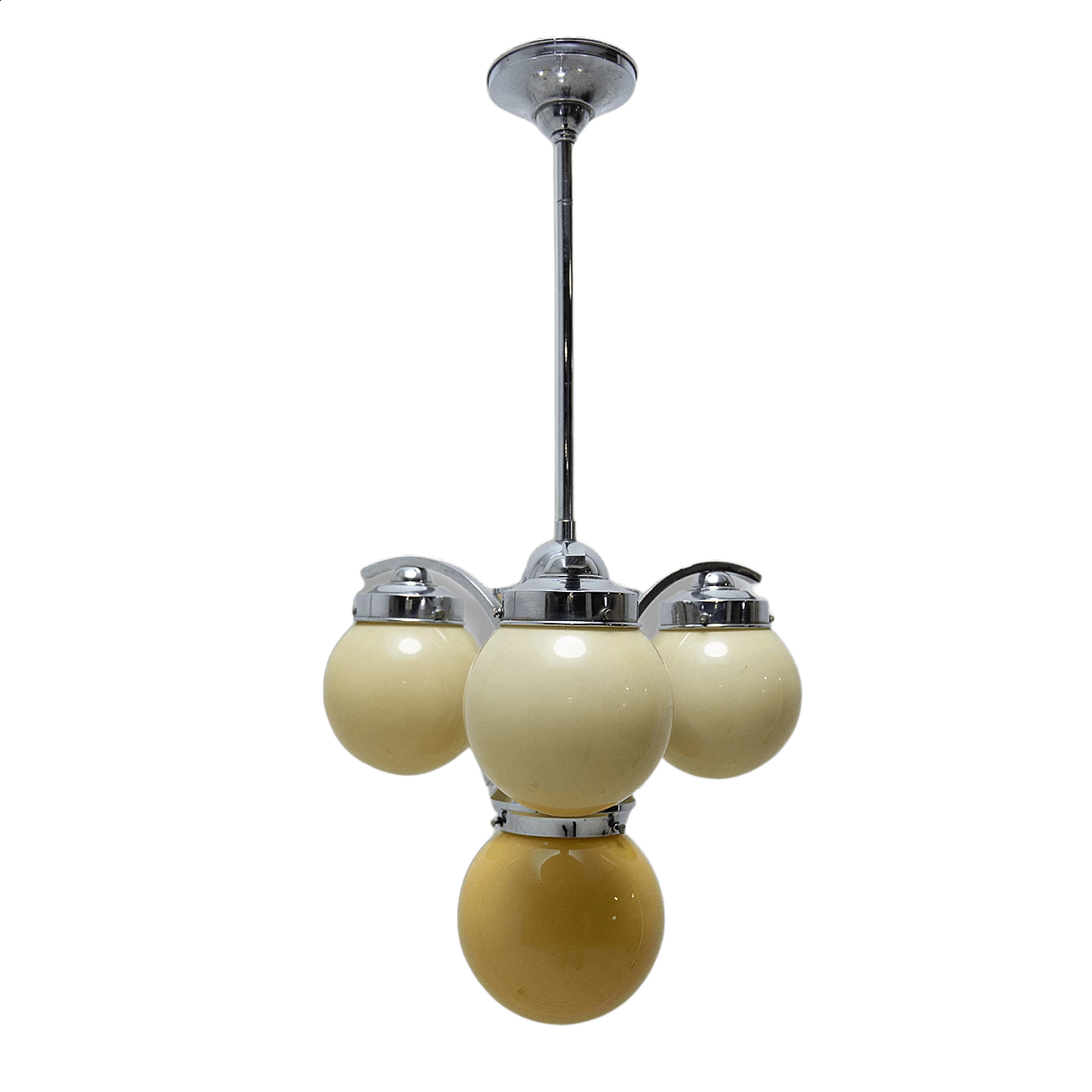 Art Deco style three-armed chandelier, 1930s 1478014