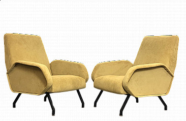 Pair of armchairs in Marco Zanuso's style, 1950s