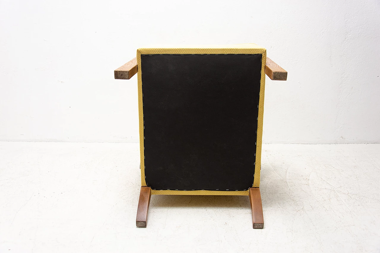 Coppia di poltrone in legno di faggio in stile Art Deco, anni '30 1478369