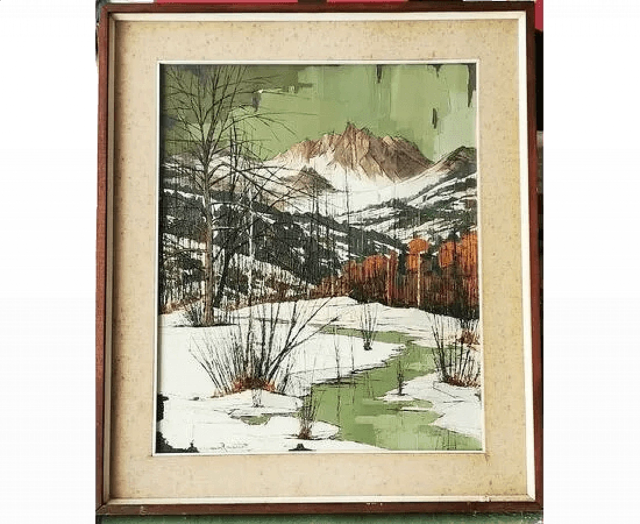 Renzo Ravazzotti, Snow in Bardonecchia, 1965 1479608