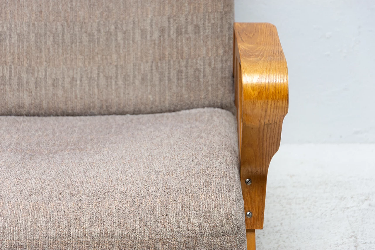 Pair of bentwood armchairs by František Jirák for Tatra nábytok, 1960s 1479646