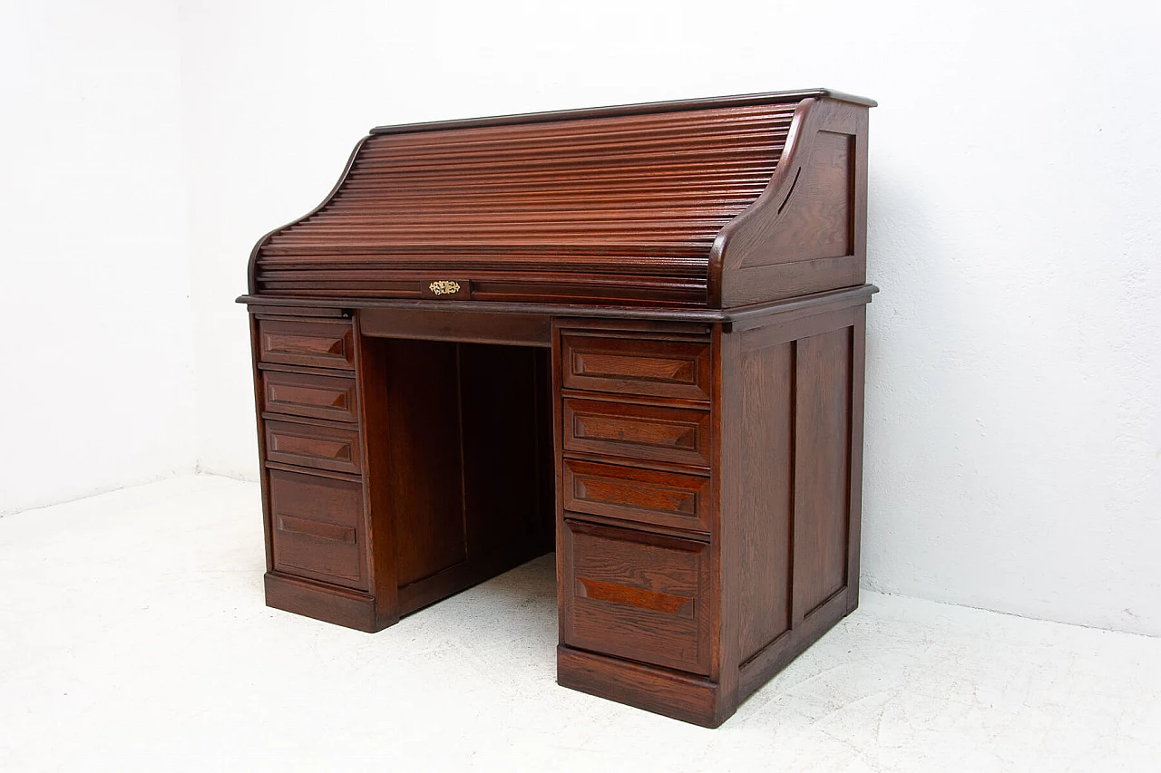 Desk with roller blind, 1930s 1480018