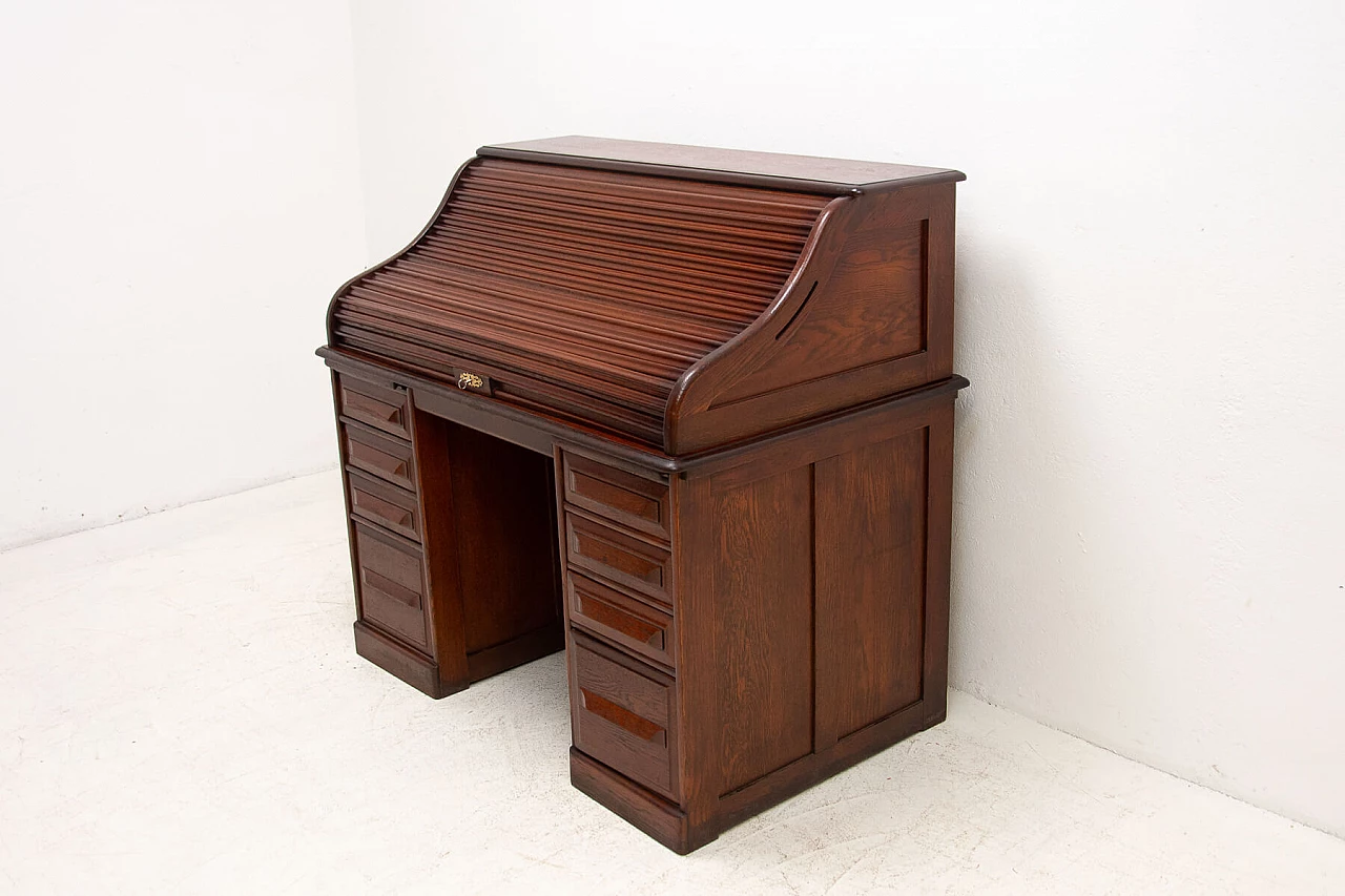 Desk with roller blind, 1930s 1480019