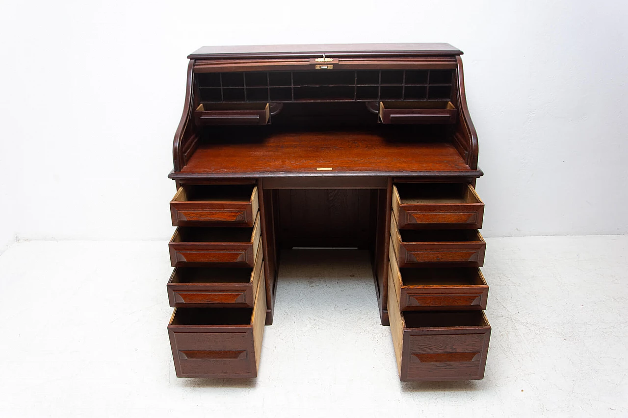 Desk with roller blind, 1930s 1480022