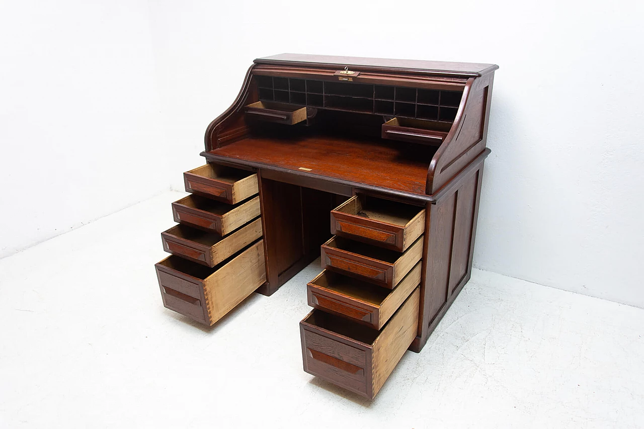 Desk with roller blind, 1930s 1480023