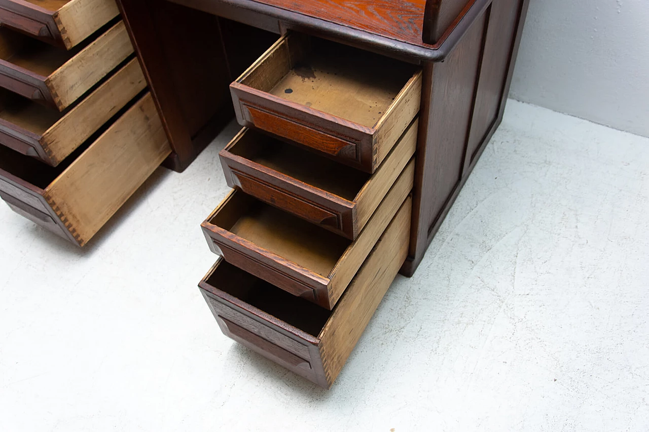 Desk with roller blind, 1930s 1480024