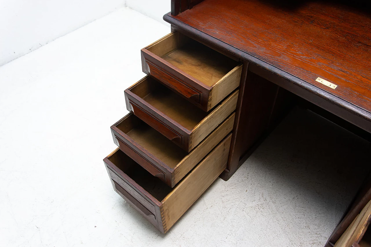 Desk with roller blind, 1930s 1480025
