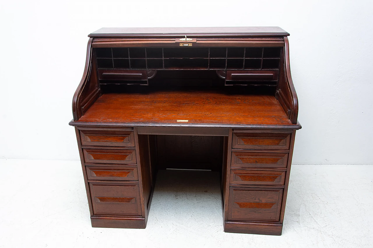 Desk with roller blind, 1930s 1480029