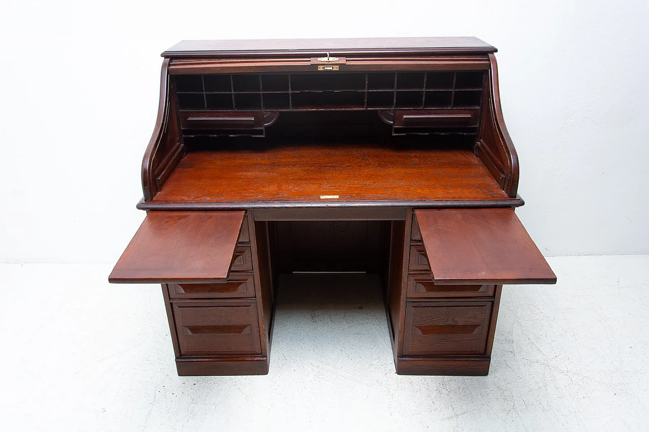 Desk with roller blind, 1930s 1480034