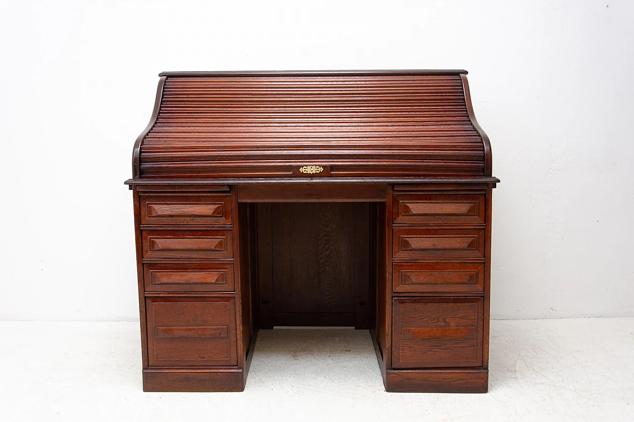 Desk with roller blind, 1930s 1480042