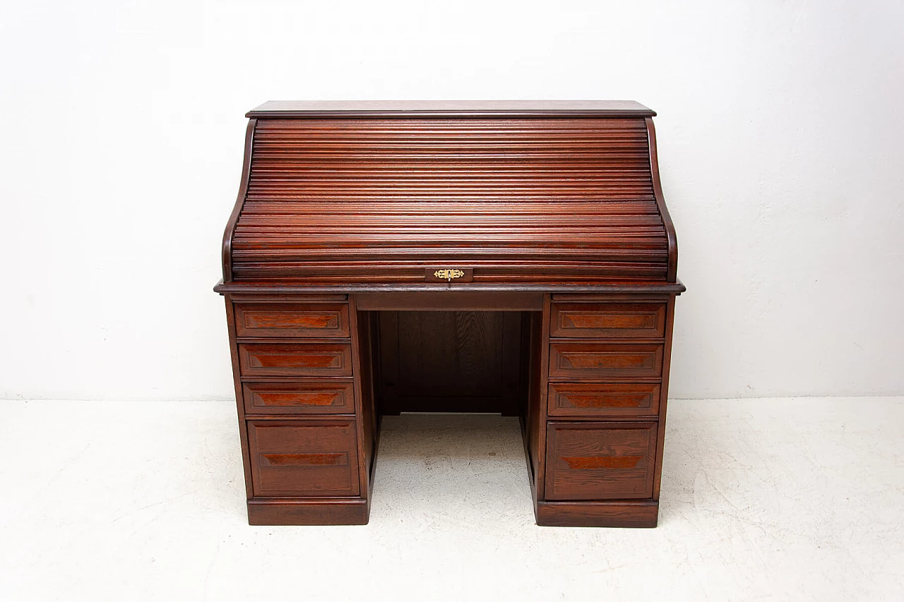 Desk with roller blind, 1930s 1480043