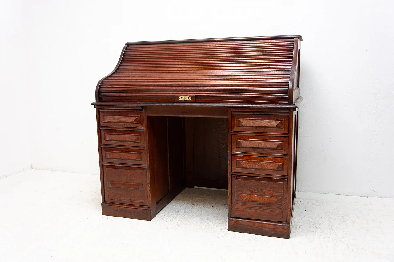 Desk with roller blind, 1930s 1480045