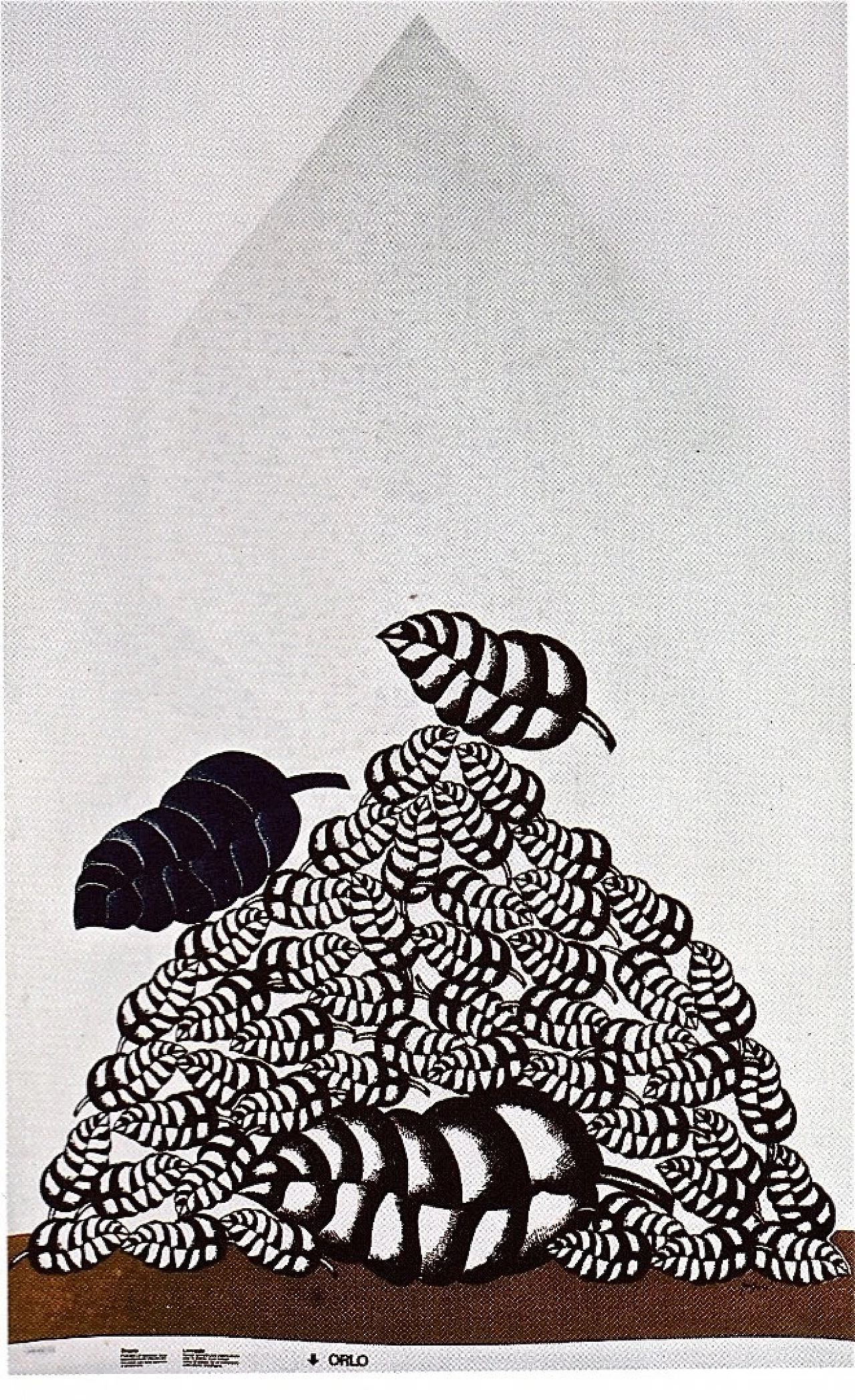 Concetto Pozzati, Fernand, print on cotton for Expansion Bologna, 1973 1480121