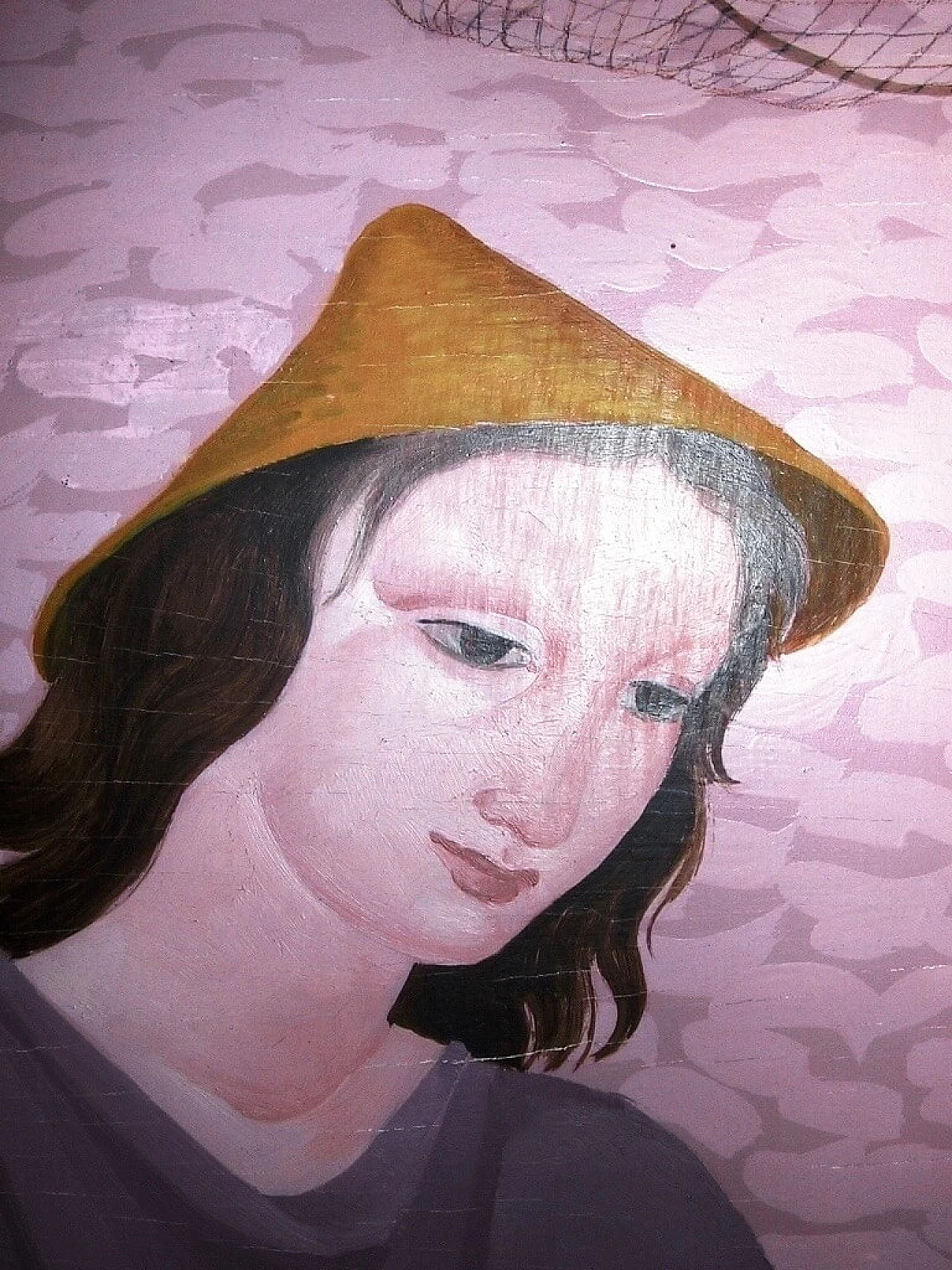 Valère Saive, Primavera, tre dipinti olio su tavola, anni '30 1480154