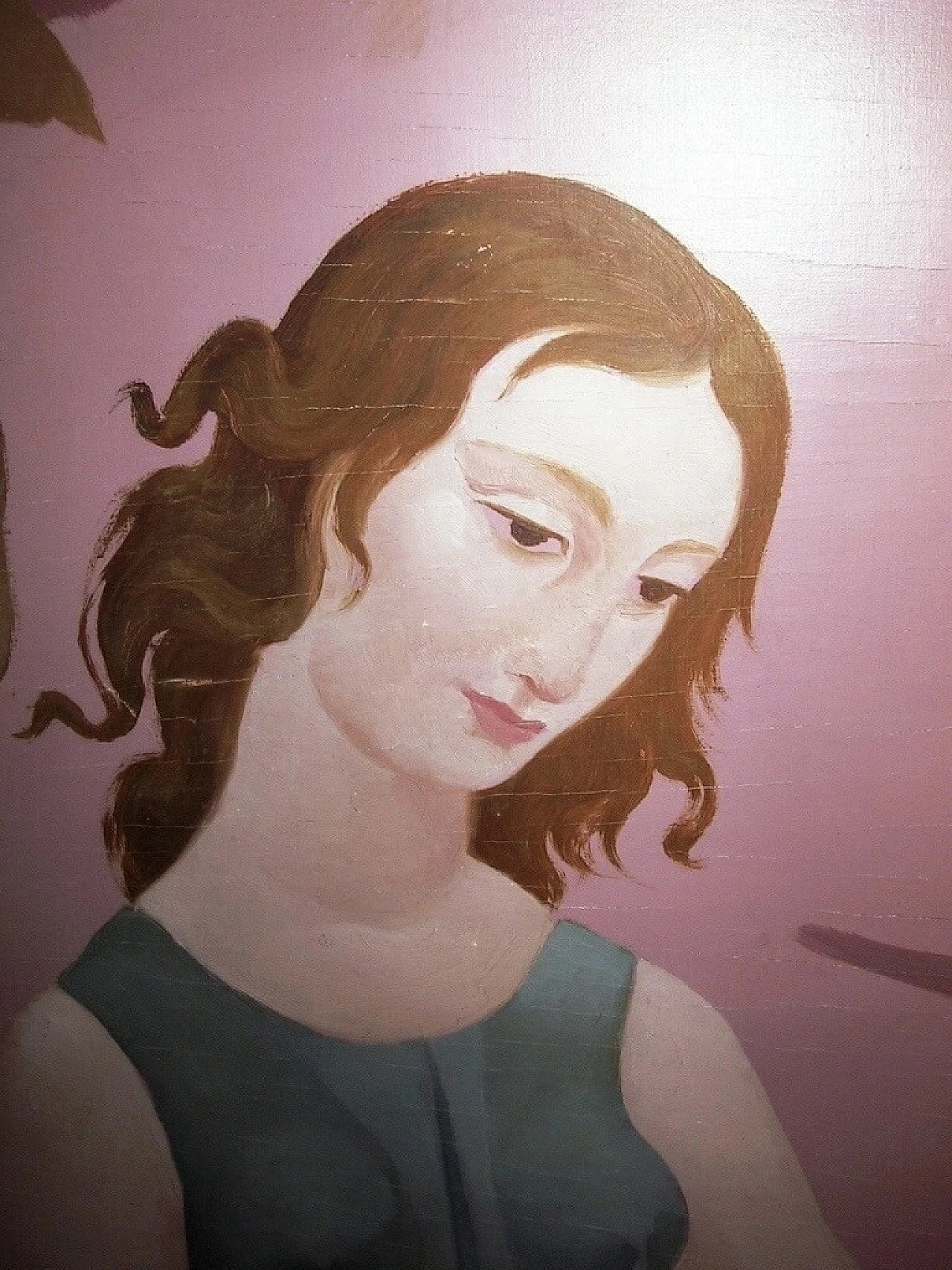 Valère Saive, Primavera, tre dipinti olio su tavola, anni '30 1480155
