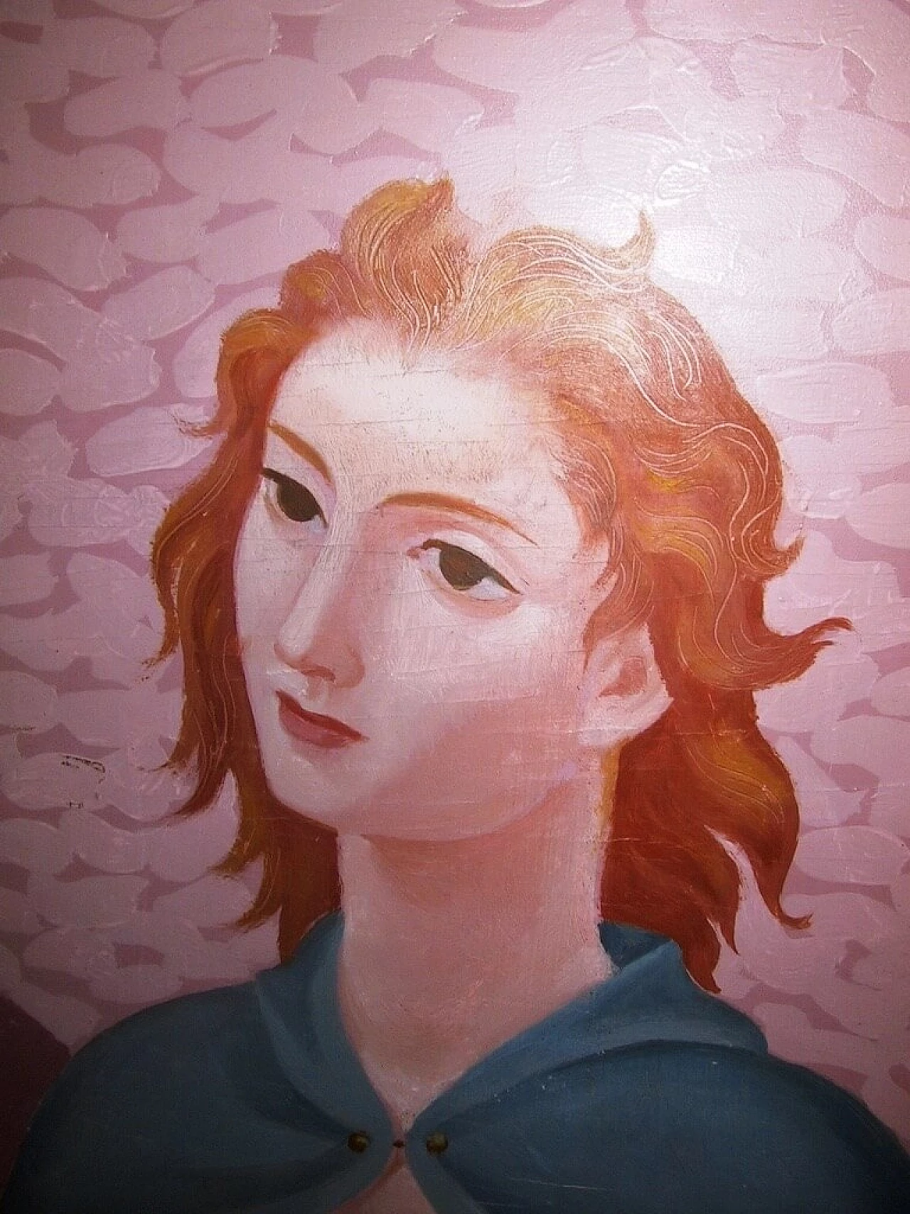 Valère Saive, Primavera, tre dipinti olio su tavola, anni '30 1480156