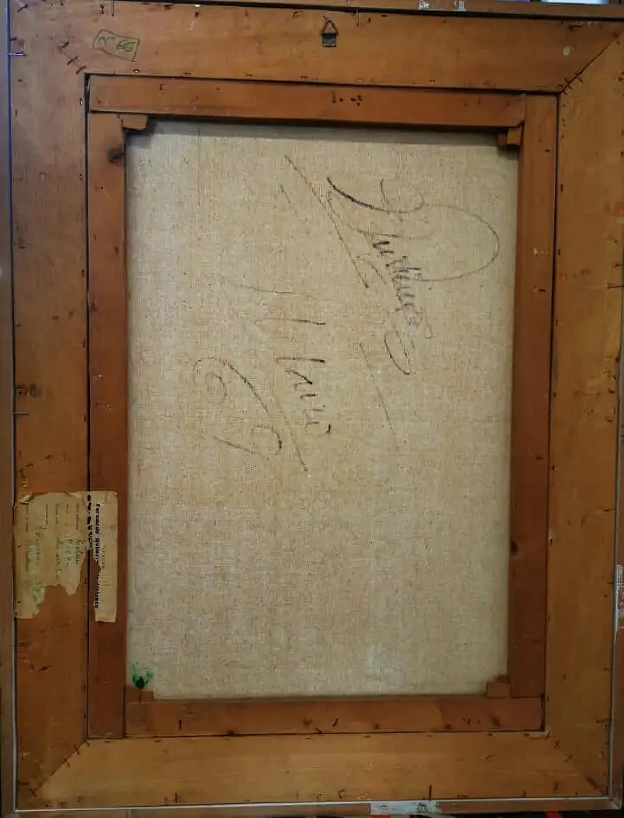 Fernando Gutierrez Velasco, Totem, quadro olio su tela, 1969 1480184