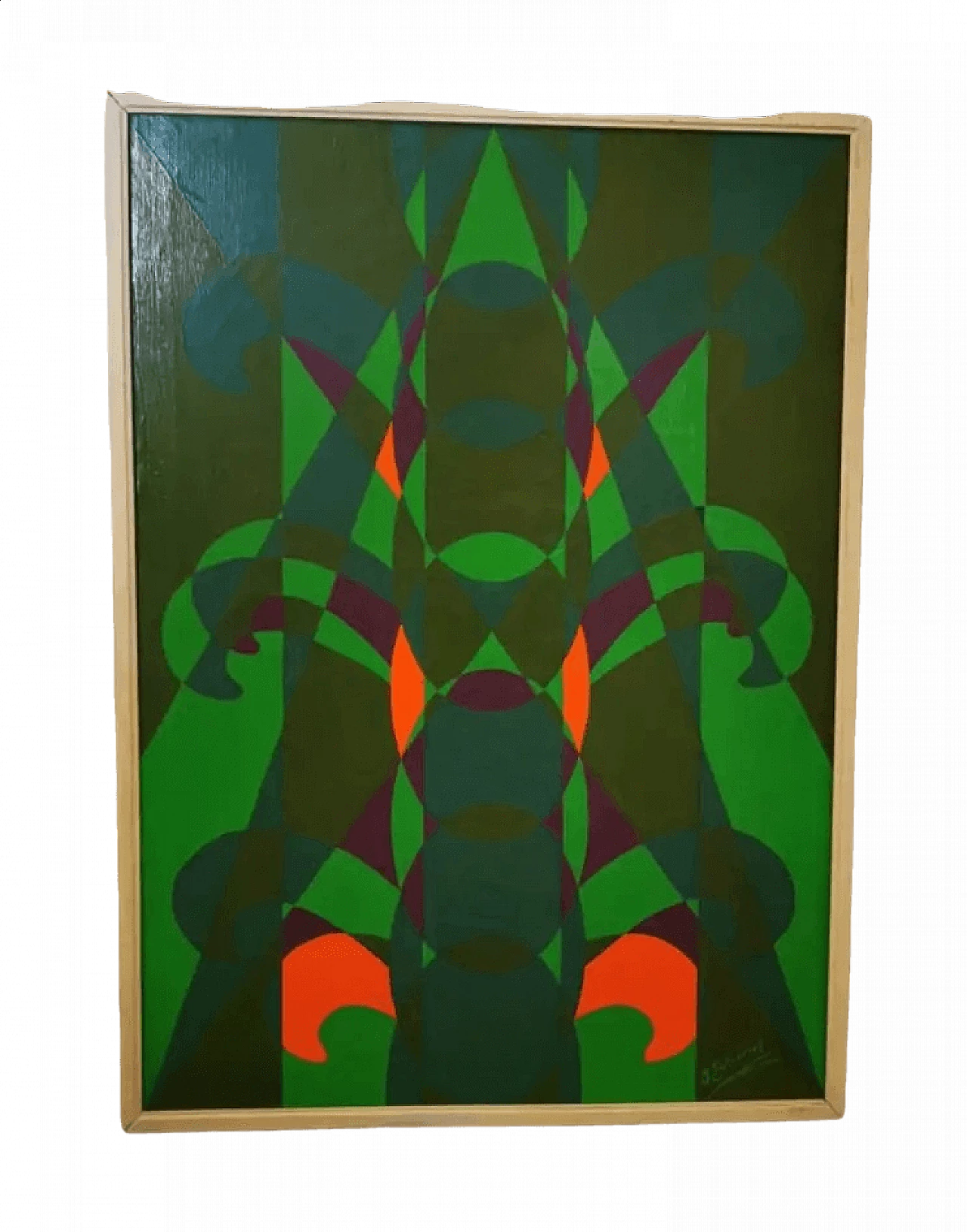 Fernando Gutierrez Velasco, Totem, quadro olio su tela, 1969 1480189