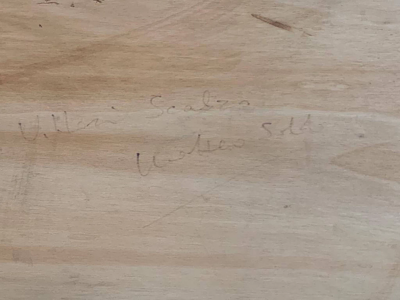 Oil on plywood The work of Vittorio Scalzo, 1970s 1480299