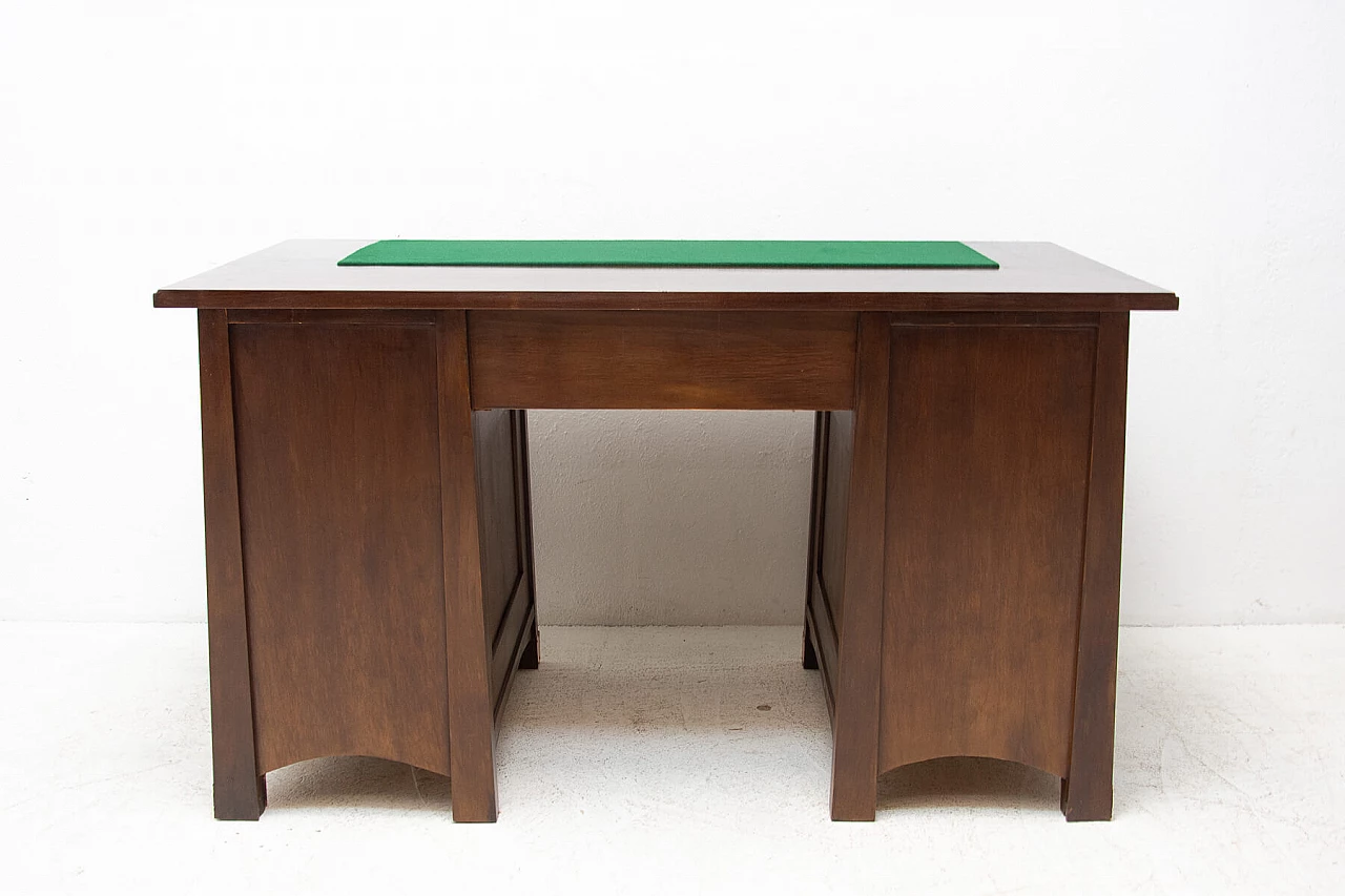 Viennese Secession oak writing desk, 20th century 1480306