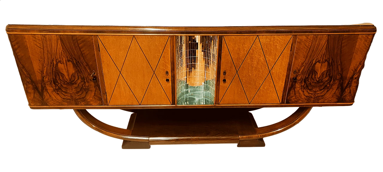 Art Deco sideboard by Paolo buffa, 1940s 1480481