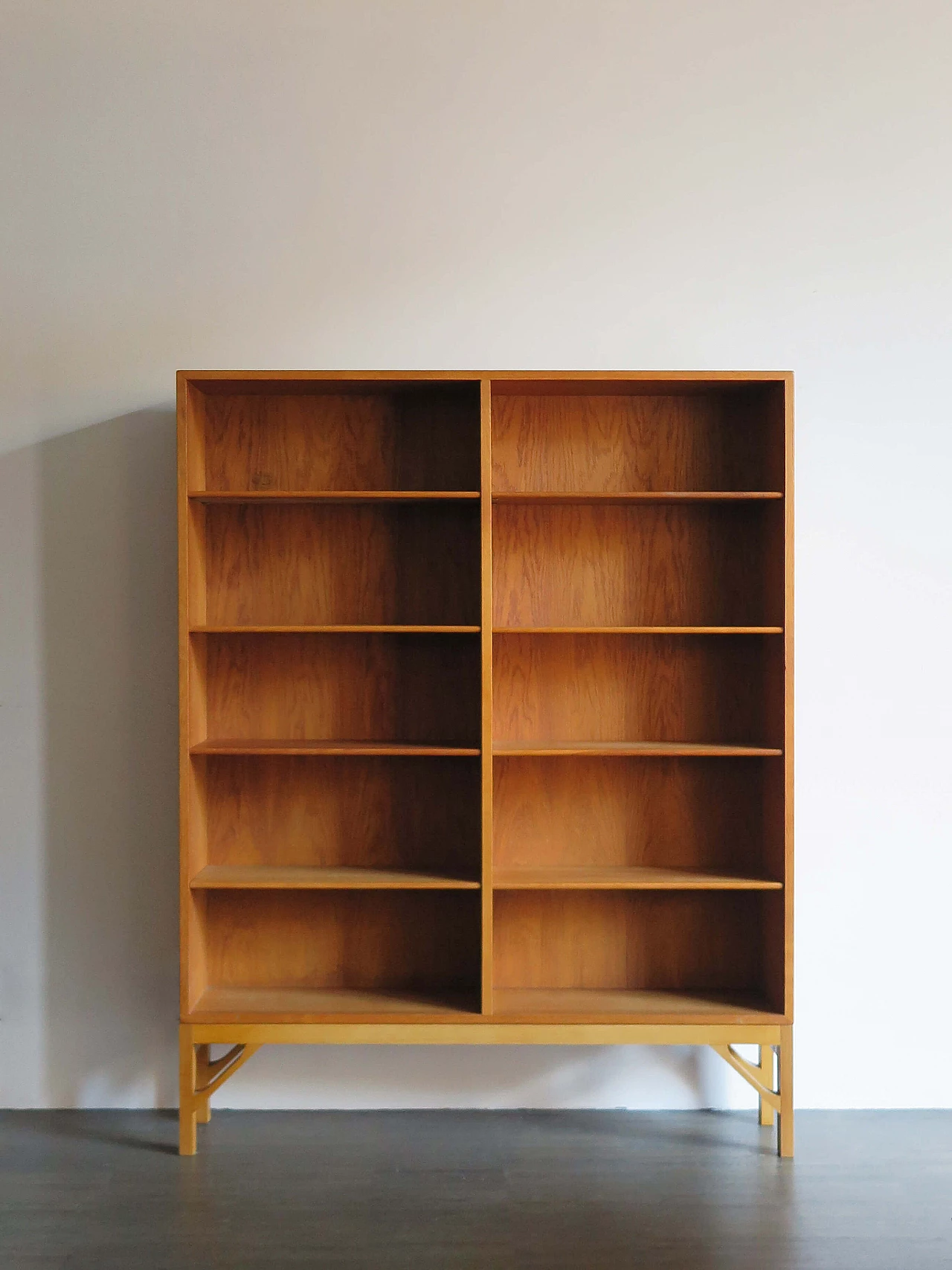 Walnut bookcase by Børge Mogensen for FDB Møble, 1960s 1480672