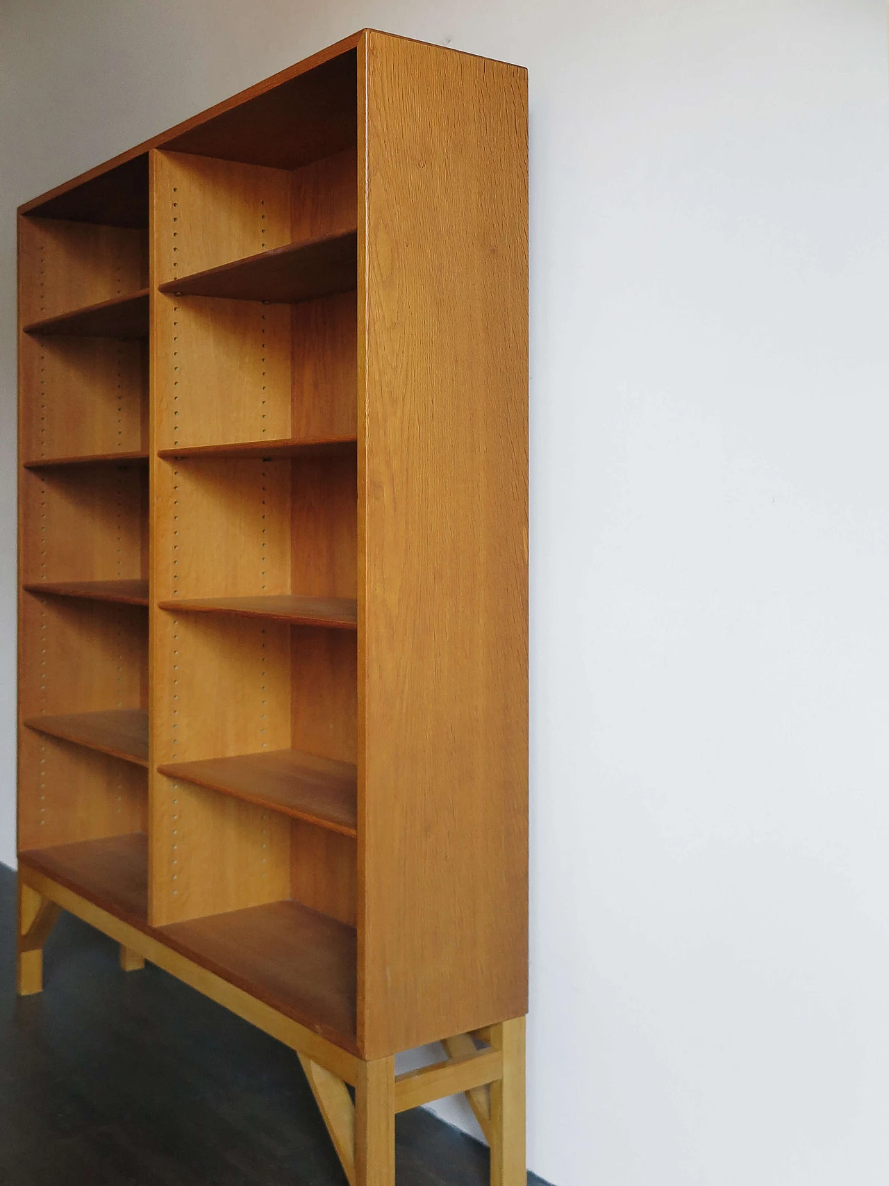 Walnut bookcase by Børge Mogensen for FDB Møble, 1960s 1480674