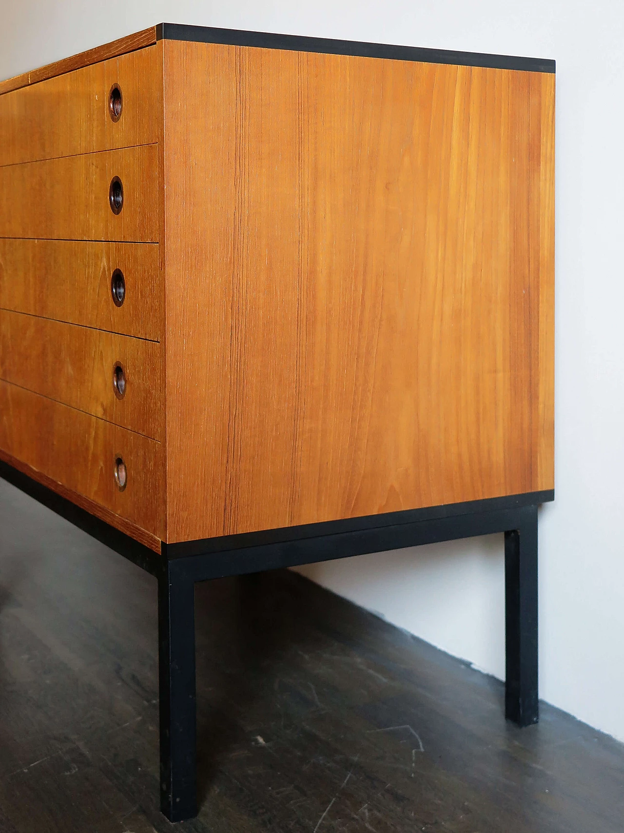 Aksel Kjersgaard teak chest of drawers, 1960s 1480686
