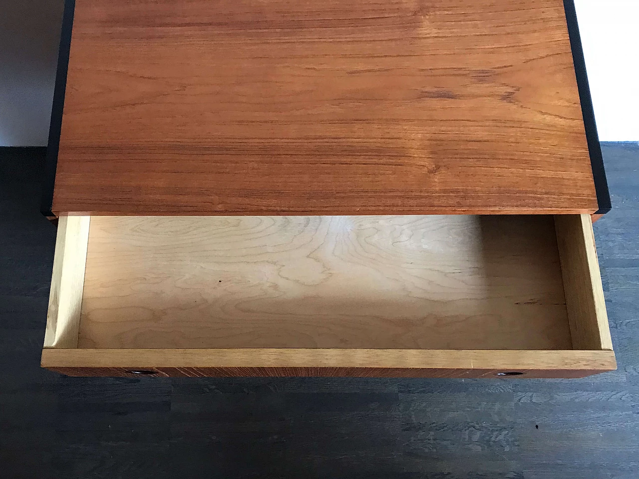 Cassettiera di Aksel Kjersgaard in teak, anni '60 1480696